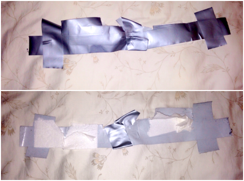 A Cautionary Tale: That Time I Made a Duct Tape Bra