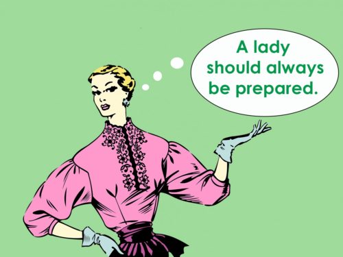 be prepared lady