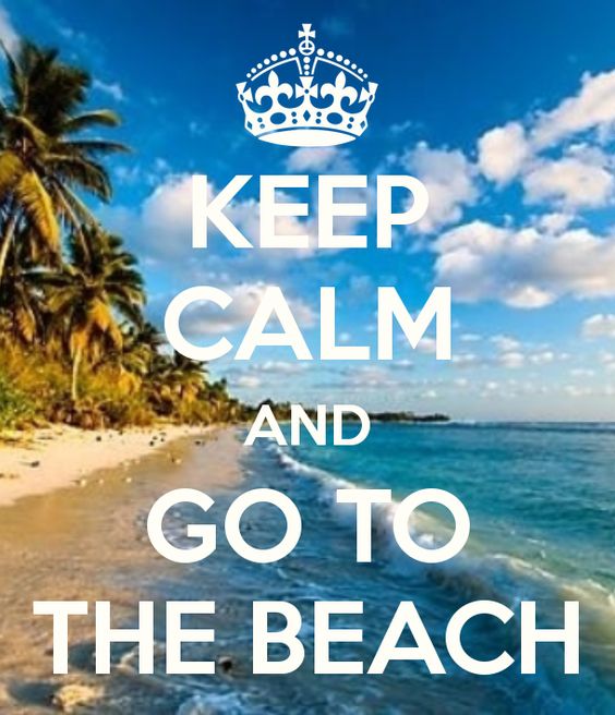 keep calm beach meme