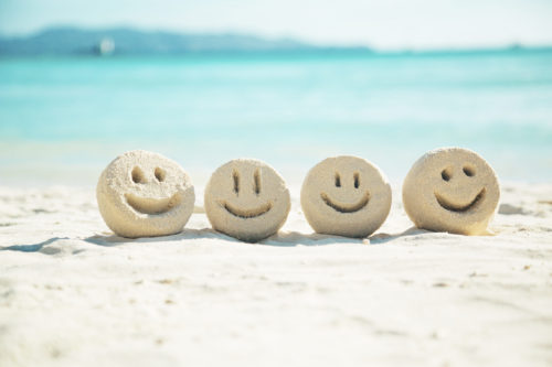 Sand smileys