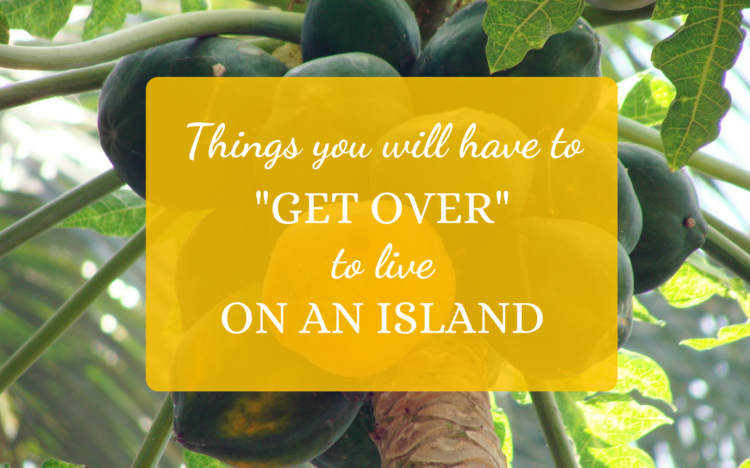 Things You Will Have to “Get Over” to Live on an Island