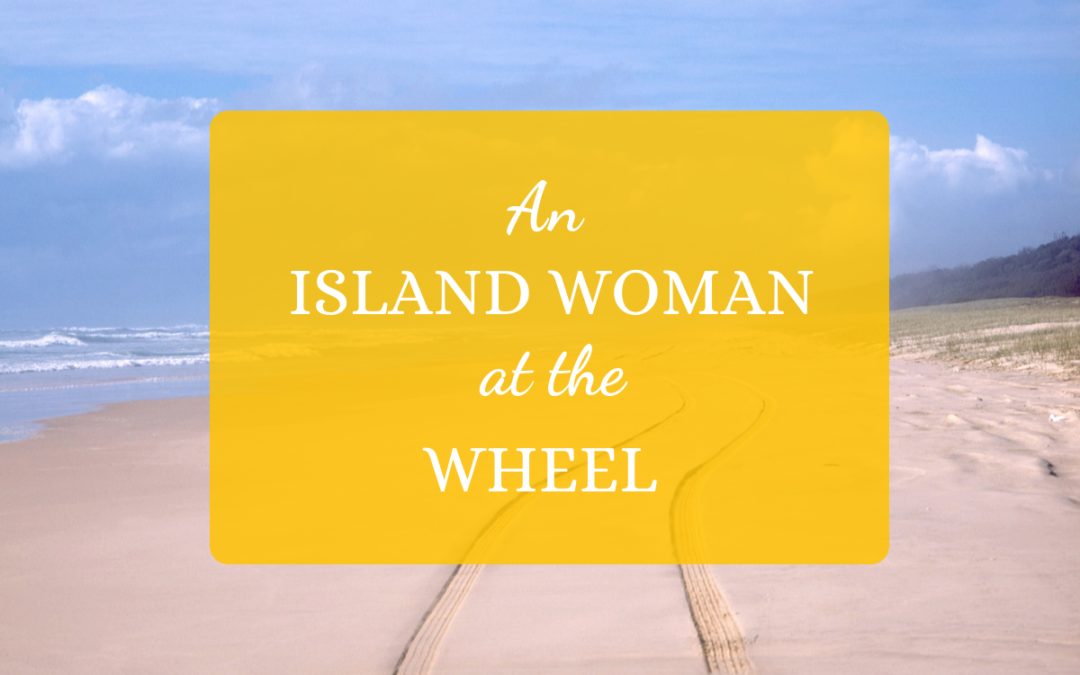 An Island Woman at the Wheel