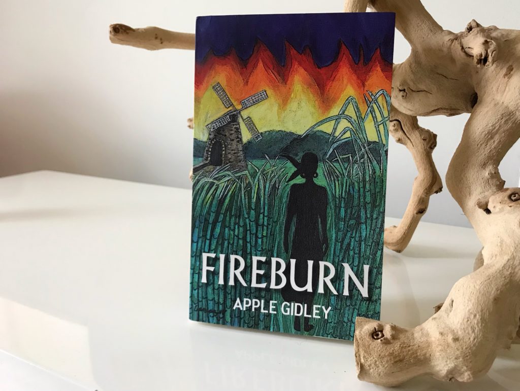 Fireburn by Apple Gidley historical novel St Croix Virgin Islands