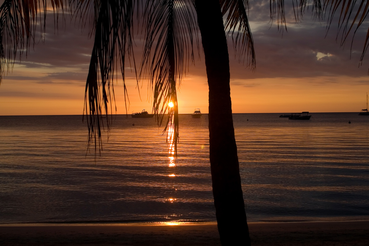 Jamaica sunset island living